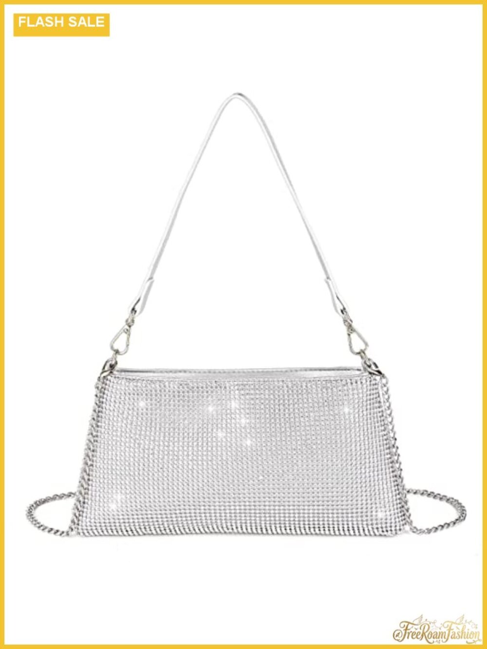 Rhinestone Clutch Evening Bag Bridal Prom Party Purse
